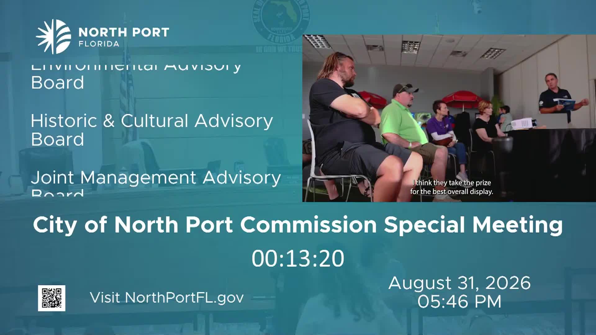Thumbnail image for North Port City Commission Meeting