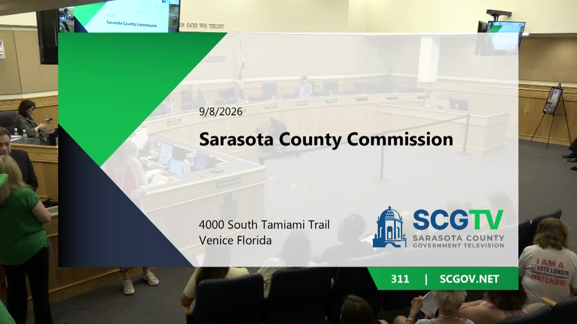 Thumbnail image for Board of County Commissioners - Venice Fl